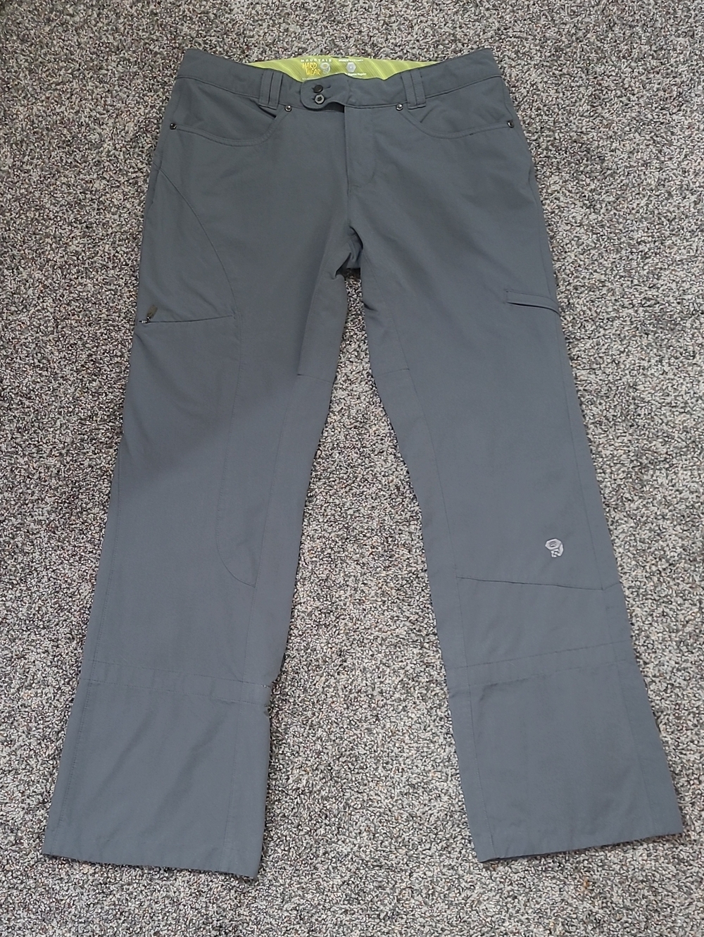 Gray Women's Size 6 Mountain Hard Wear Outdoor Pants